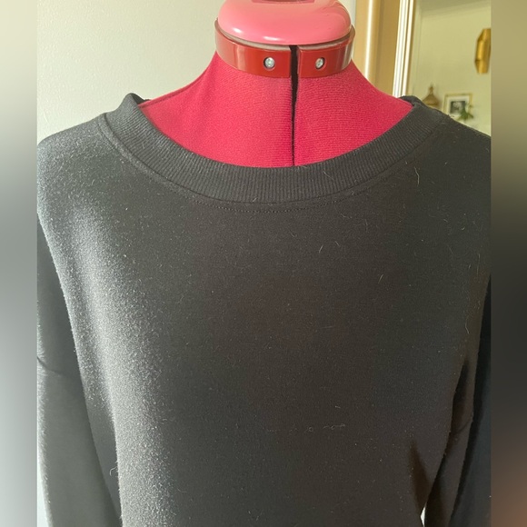 LONG SLEEVED SWEATSHIRT DRESS/TUNIC - Picture 6 of 11